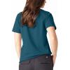 Dickies Women’s Short Sleeve Heavyweight Pocket T-Shirt(Deep Sky Blue)