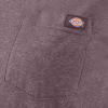 Dickies Women’s Short Sleeve Heavyweight Pocket T-Shirt(Fig Heather)