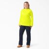Dickies Women’s Women’s Plus Temp-iq Performance Sun Shirt(Bright Yellow)