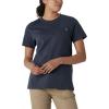 Dickies Women’s Short Sleeve Heavyweight Pocket T-Shirt(Airforce Blue)