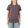 Dickies Women’s Short Sleeve Heavyweight Pocket T-Shirt(Fig Heather)