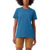 Dickies Women’s Short Sleeve Heavyweight Pocket T-Shirt(Vallarta Blue)