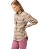 Dickies womens Long Sleeve Crew Neck Thermal Shirt(Brown)