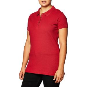 Dickies Women’s Pique Polo(Cherry Red)