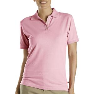 Dickies Women’s Pique Polo(Pink)