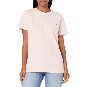 Dickies Women’s Short Sleeve Heavyweight Pocket T-Shirt(Lotus)