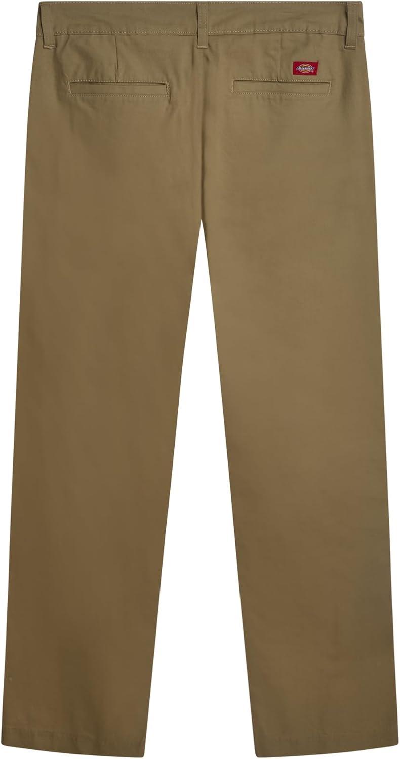 image:imageDickies Womens Curvy Straight Leg Stretch Twill PantDesert Sand V1