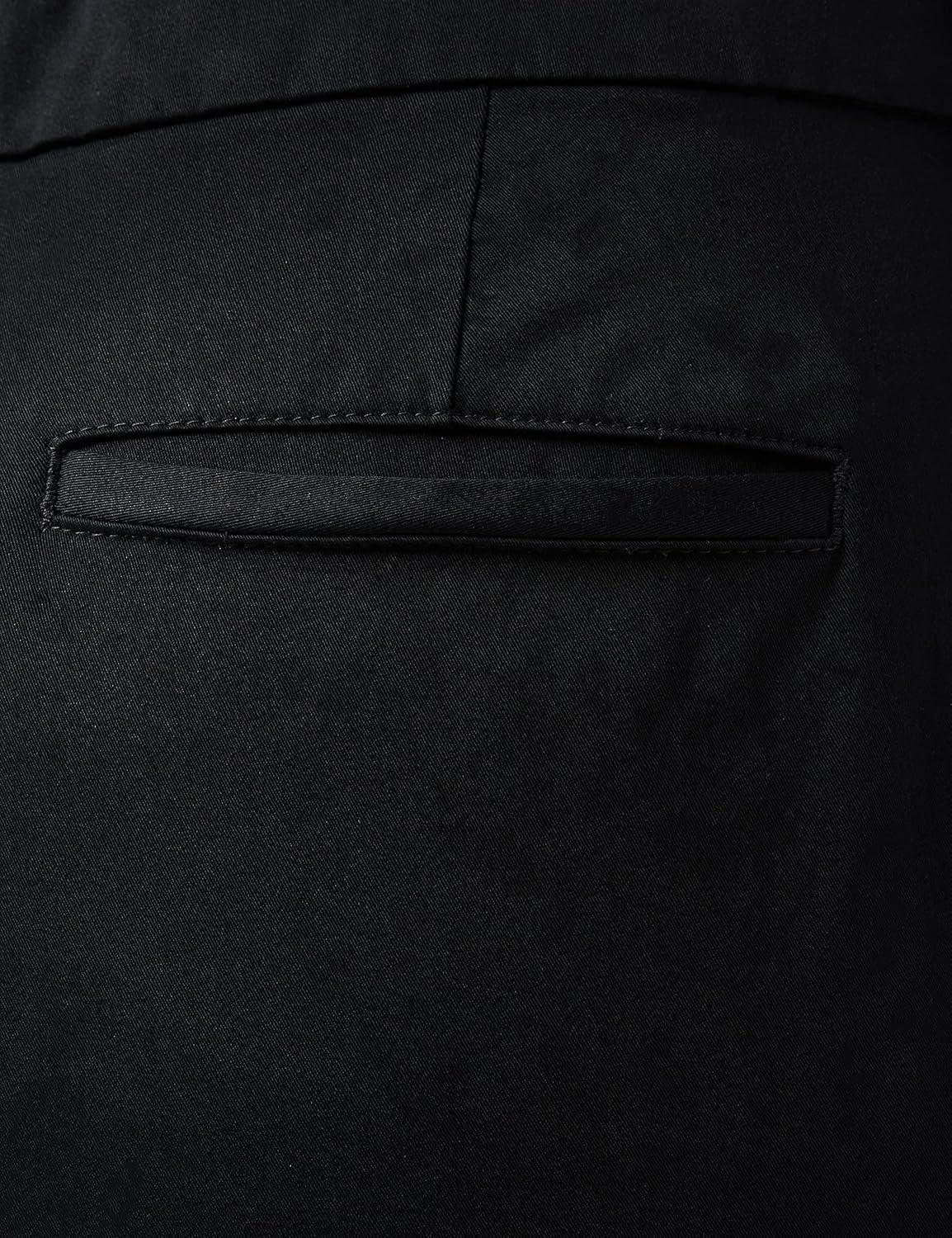 image:imageDickies Womens Perfect Shape Straight Twill PantRinsed Black