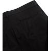 Dickies Women’s Curvy Straight Leg Stretch Twill Pant(Rinsed Black)