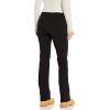 Dickies Womens Perfect Shape Bootcut Twill Pant(Rinsed Black)