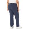 Dickies Womens Perfect Shape Straight Twill Pant – Plus(Rinsed Navy)