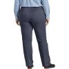 Dickies Womens Perfect Shape Straight Twill Pant – Plus(Rinsed Navy)