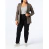 Dickies Women’s Perfect Shape Straight Twill Pant(Rinsed Black)
