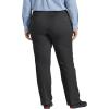 Dickies Women’s Perfect Shape Straight Twill Pant(Rinsed Black)