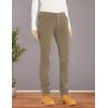 Dickies Women’s Perfect Shape Straight Twill Pant(Rinsed Oxford Stone)