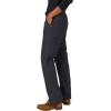 Dickies Womens Relaxed Straight Carpenter Duck Pant(Rinsed Black)