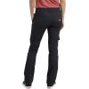 Dickies Womens Stretch Twill Straight Leg Cargo Pant(Rinsed Black)