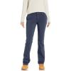 Dickies Womens Perfect Shape Bootcut Twill Pant(Rinsed Navy)