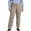 Dickies Womens Perfect Shape Straight Twill Pant – Plus(Rinsed Oxford Stone)