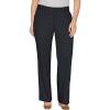 Dickies Women’s Plus-Size Relaxed Straight Stretch Twill Pant(Black V1)