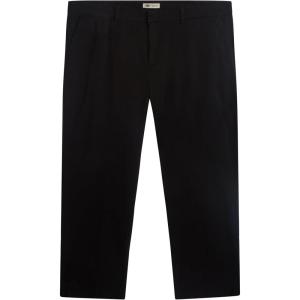 Dickies Womens Perfect Shape Bootcut Twill Pant – Plus(Rinsed Black)