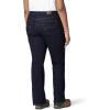 Dickies Womens Perfect Shape Denim Jean – Bootcut Stretch Plus Size(Rinsed Indigo Blue)