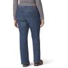 Dickies Womens Perfect Shape Denim Jean – Bootcut Stretch Plus Size(Stonewashed Indigo Blue)