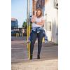 Dickies Womens Perfect Shape Denim Jean – Skinny Stretch Plus Size(Rinsed Indigo Blue)