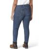 Dickies Womens Perfect Shape Denim Jean – Skinny Stretch Plus Size(Stonewashed Indigo Blue)