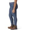 Dickies Womens Perfect Shape Denim Jean – Skinny Stretch Plus Size(Stonewashed Indigo Blue)