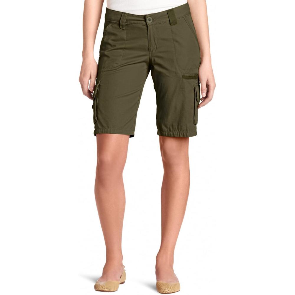 image:imageDickies Womens 11 Inch Relaxed Cargo ShortGrape Leaf Green