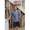 Dickies Women’s Carpenter Short(Rinsed Black)