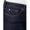 Dickies Women’s Perfect Shape Denim Bermuda Shorts(Rinsed Indigo Blue)