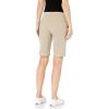 Dickies Women’s Perfect Shape Twill Bermuda Shorts(Rinsed Oxford Stone)