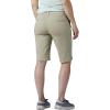 Dickies Women’s Perfect Shape Twill Bermuda Shorts(Rinsed Oxford Stone)