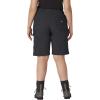 Dickies Women’s Plus Size Carpenter Short(Rinsed Black)