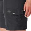 Dickies Womens Plus Size Temp-iq Cargo Short(Black V1)