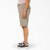 Dickies Womens Plus Sized Stretch Cargo 11” Relaxed Short(Desert Sand)