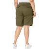 Dickies Womens Plus Sized Stretch Cargo 11” Relaxed Short(Grape Leaf V1)
