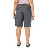 Dickies Womens Plus Sized Stretch Cargo 11” Relaxed Short(Graphite)