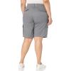 Dickies Womens Plus Sized Stretch Cargo 11” Relaxed Short(Graphite)