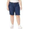Dickies Women’s Plus Size Carpenter Short(Dark Stonewash)