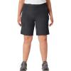 Dickies Womens Plus Size Temp-iq Cargo Short(Black V1)