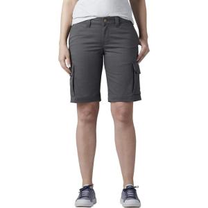 Dickies Women’s 11″ Relaxed Stretch Cargo Shorts(Graphite V1)