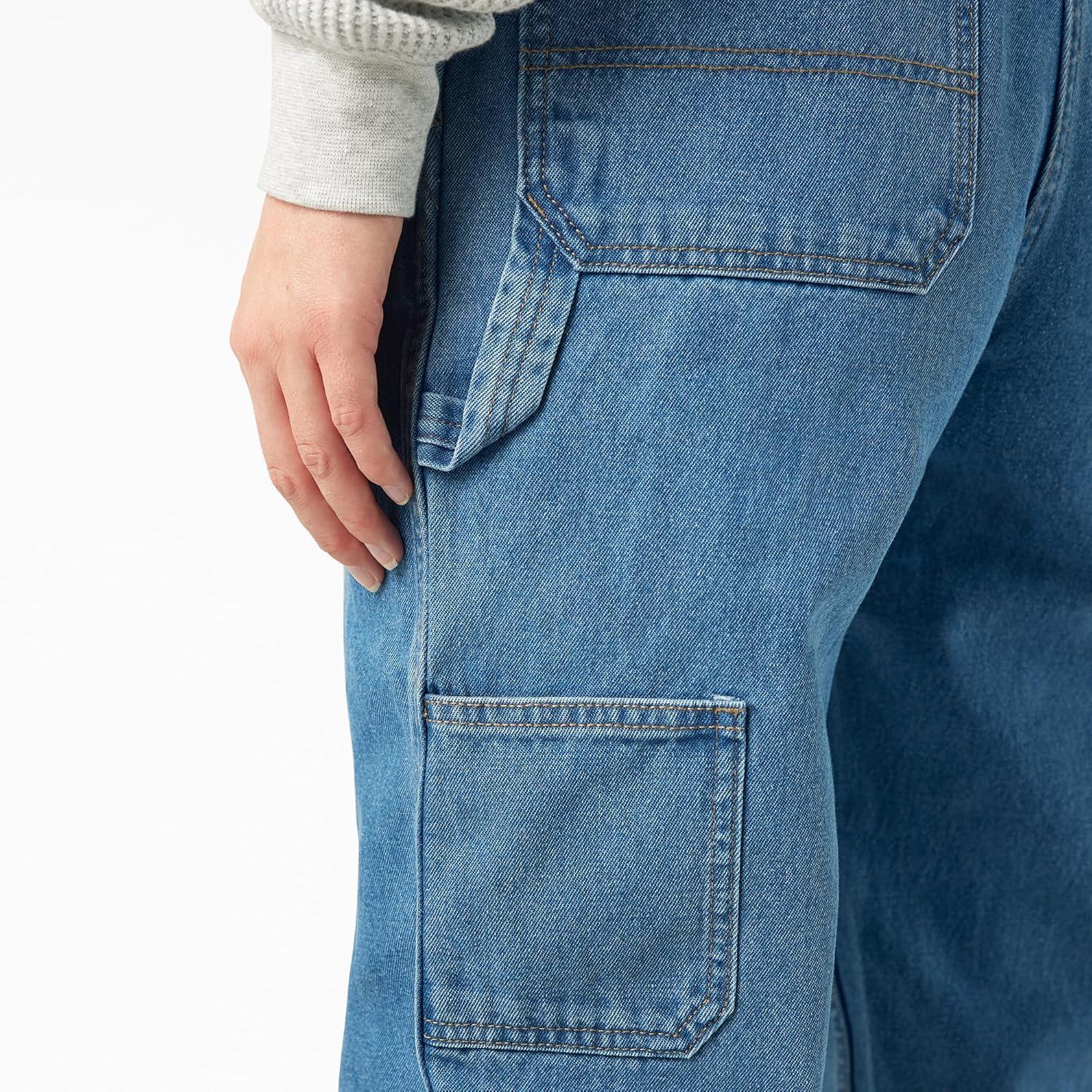 image:imageDickies Womens Denim Bib OverallBleach Wash