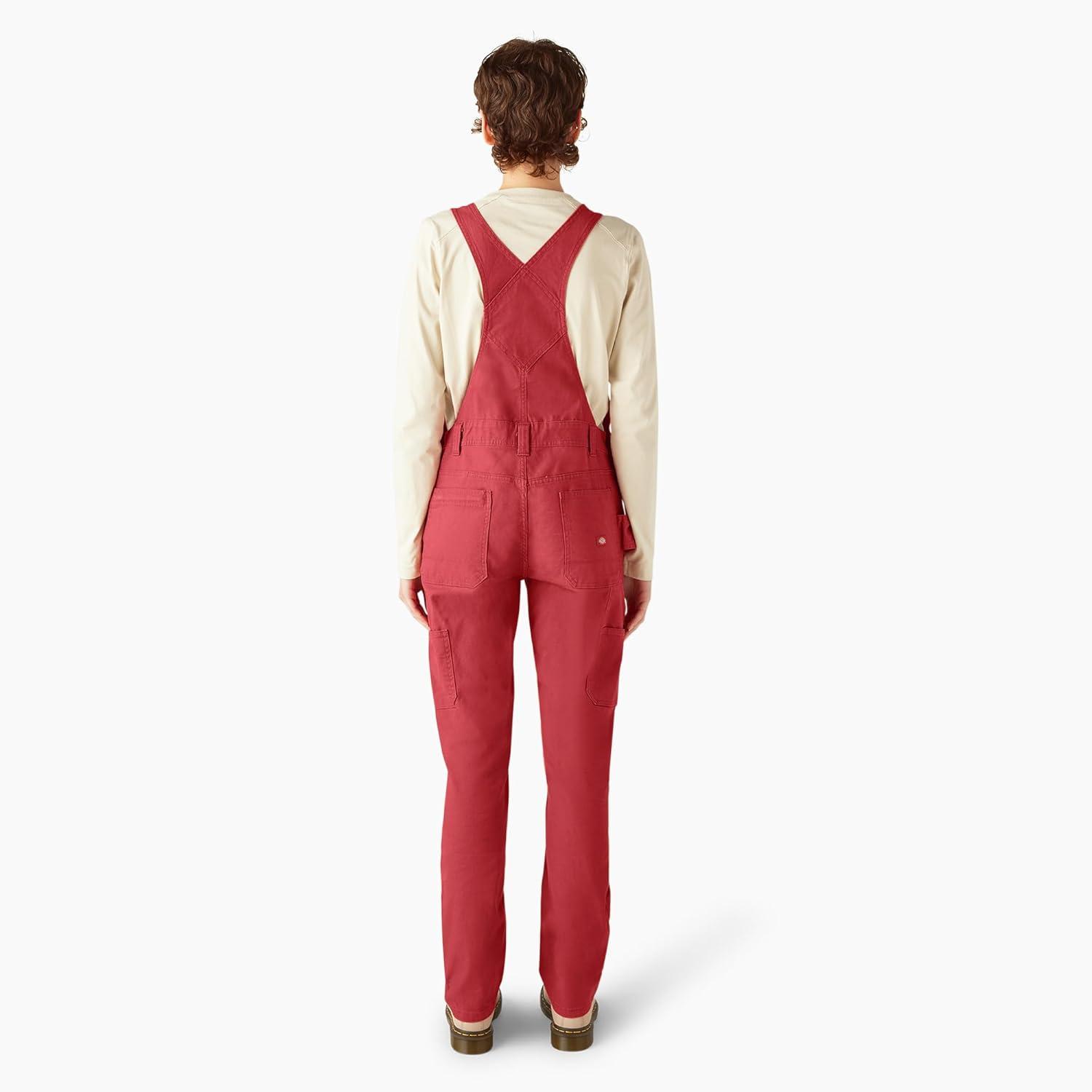 image:imageDickies Womens Double Front Bib OverallRed