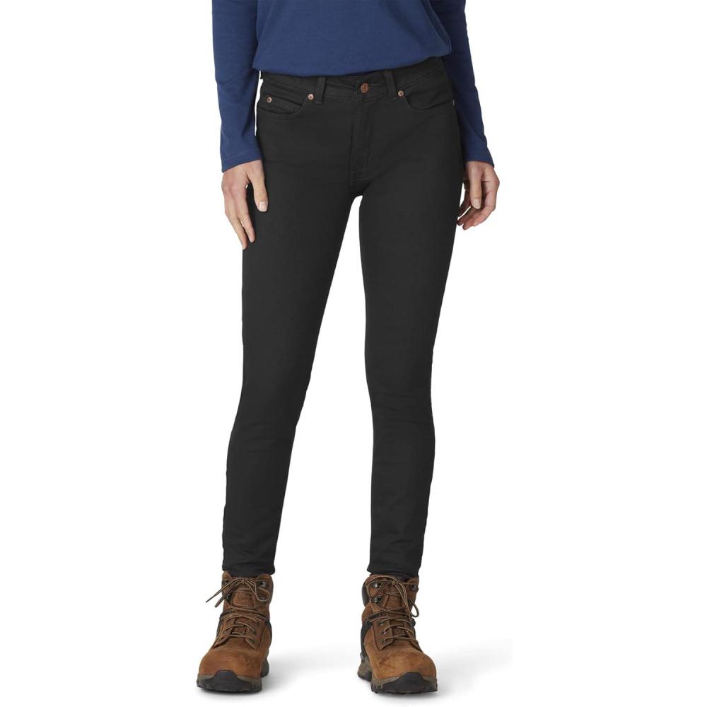 image:imageDickies Womens Perfect Shape Denim Jean Skinny StretchRinsed Black