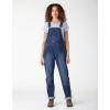 Dickies Women’s Denim Bib Overall(Retro Stonewash)