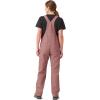 Dickies Women’s Denim Bib Overall(Rinsed Brown Duck)