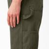Dickies Women’s Denim Bib Overall(Rinsed Moss Green)